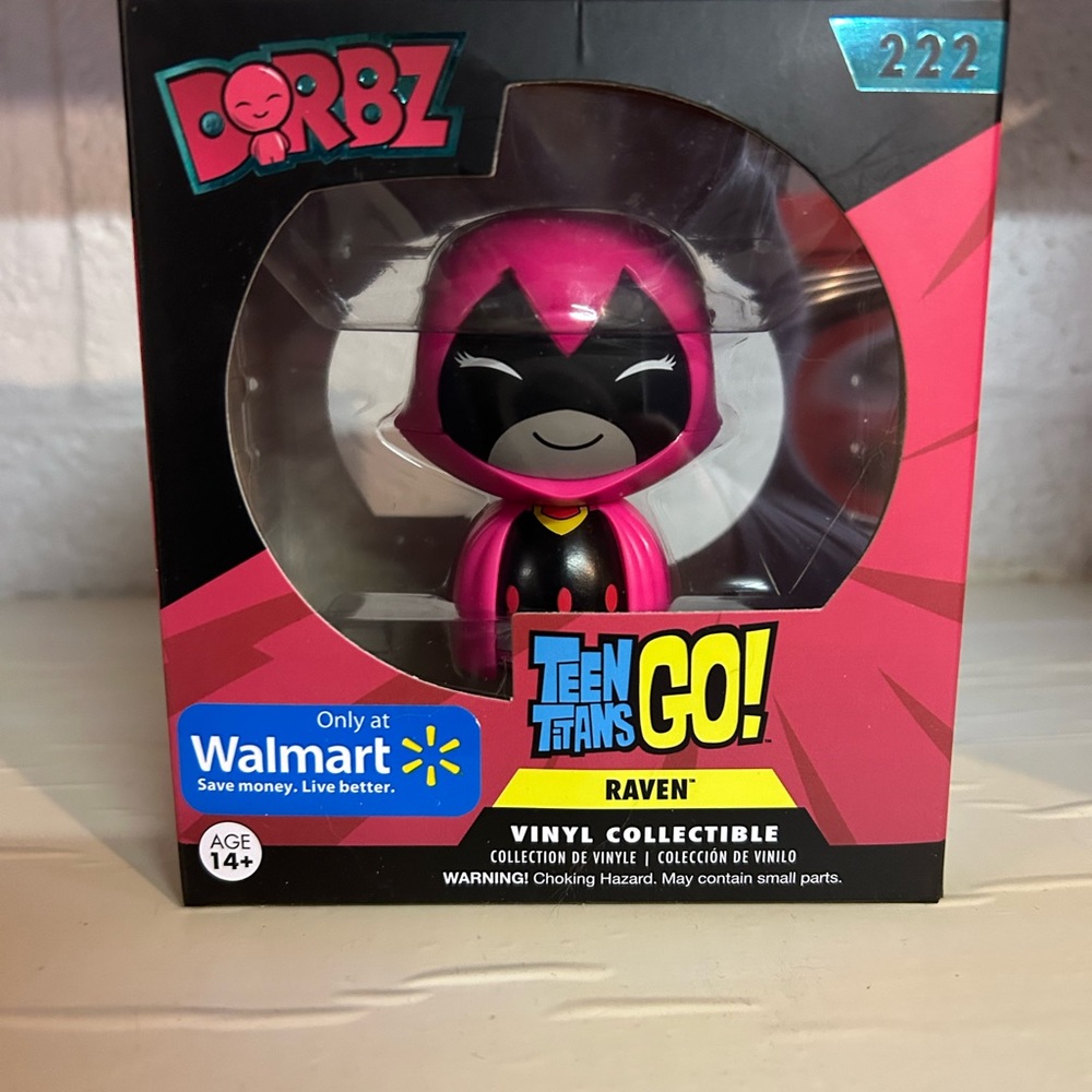 Teen Titans GO! Raven Pink Vinyl Collectable.